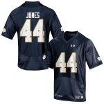 Notre Dame Fighting Irish Men's Jamir Jones #44 Navy Blue Under Armour Authentic Stitched College NCAA Football Jersey OTO2599AA